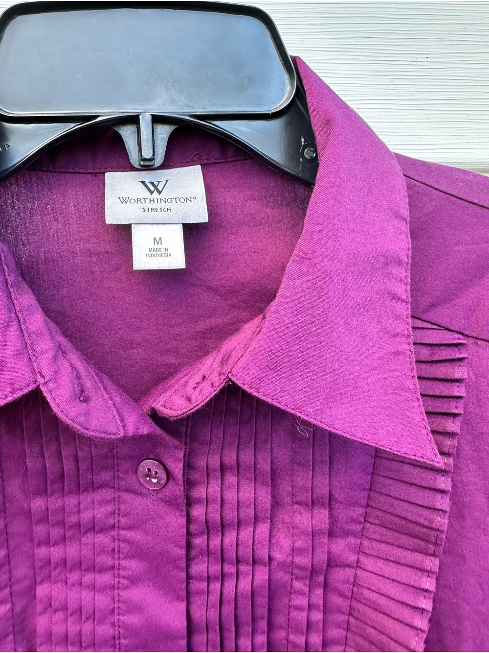 Worthington Ruffle-Front Button Down Shirt bundle - Picture 5 of 11